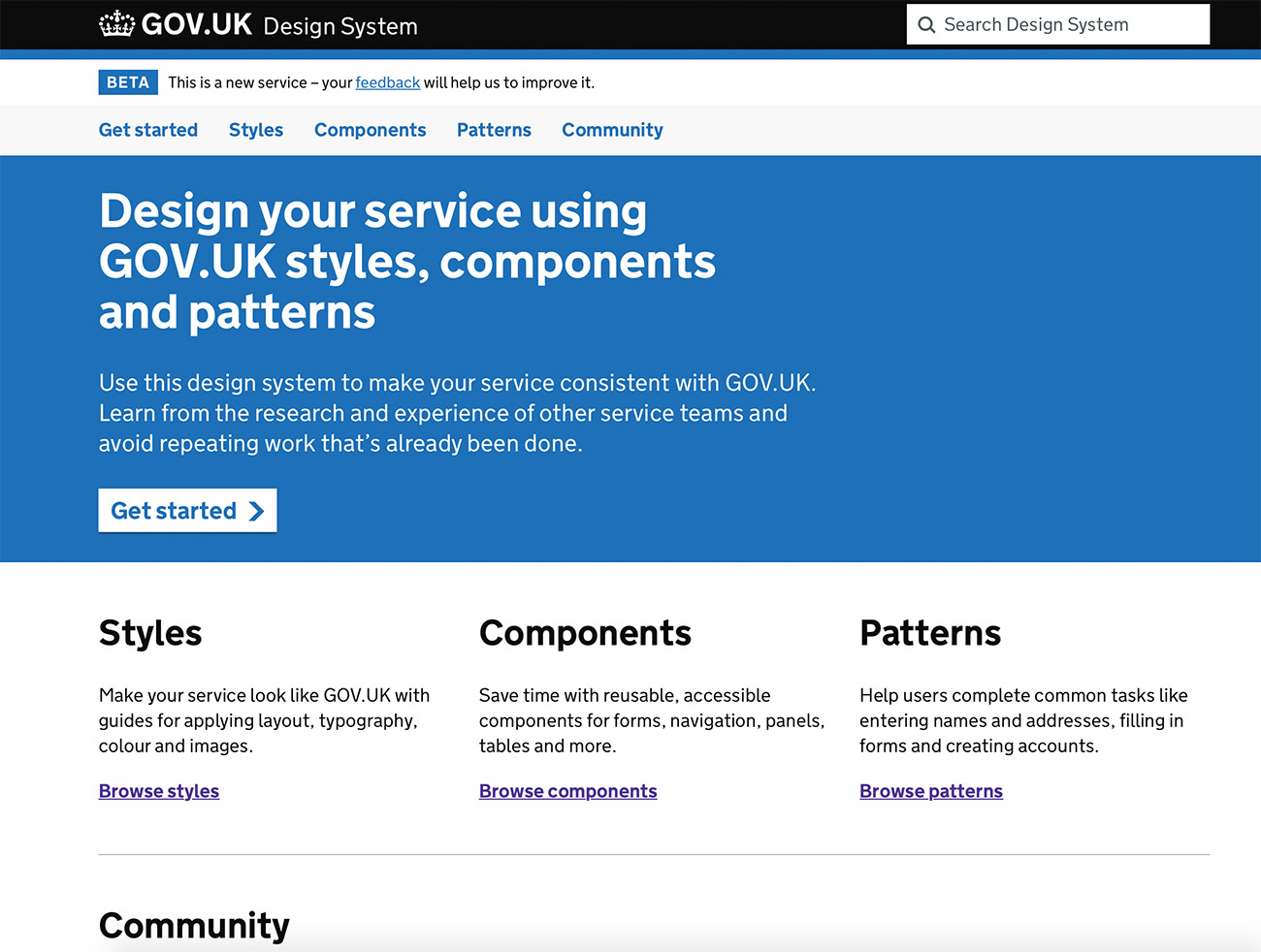 govuk-design-system