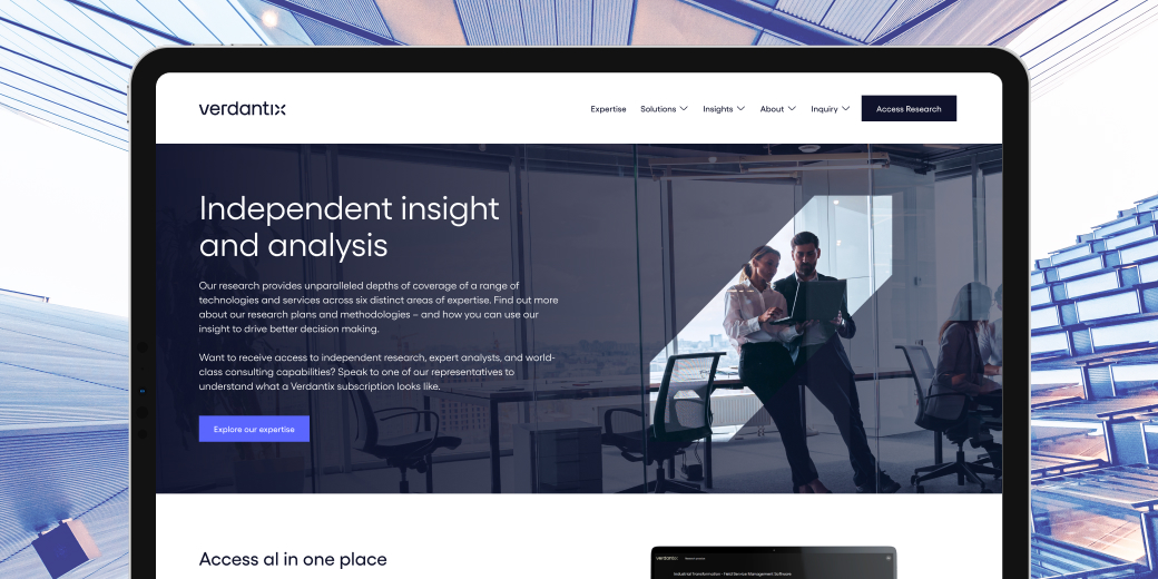 A New Unified Digital Experience - Verdantix
